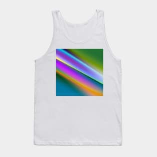 Green pink abstract texture art design Tank Top